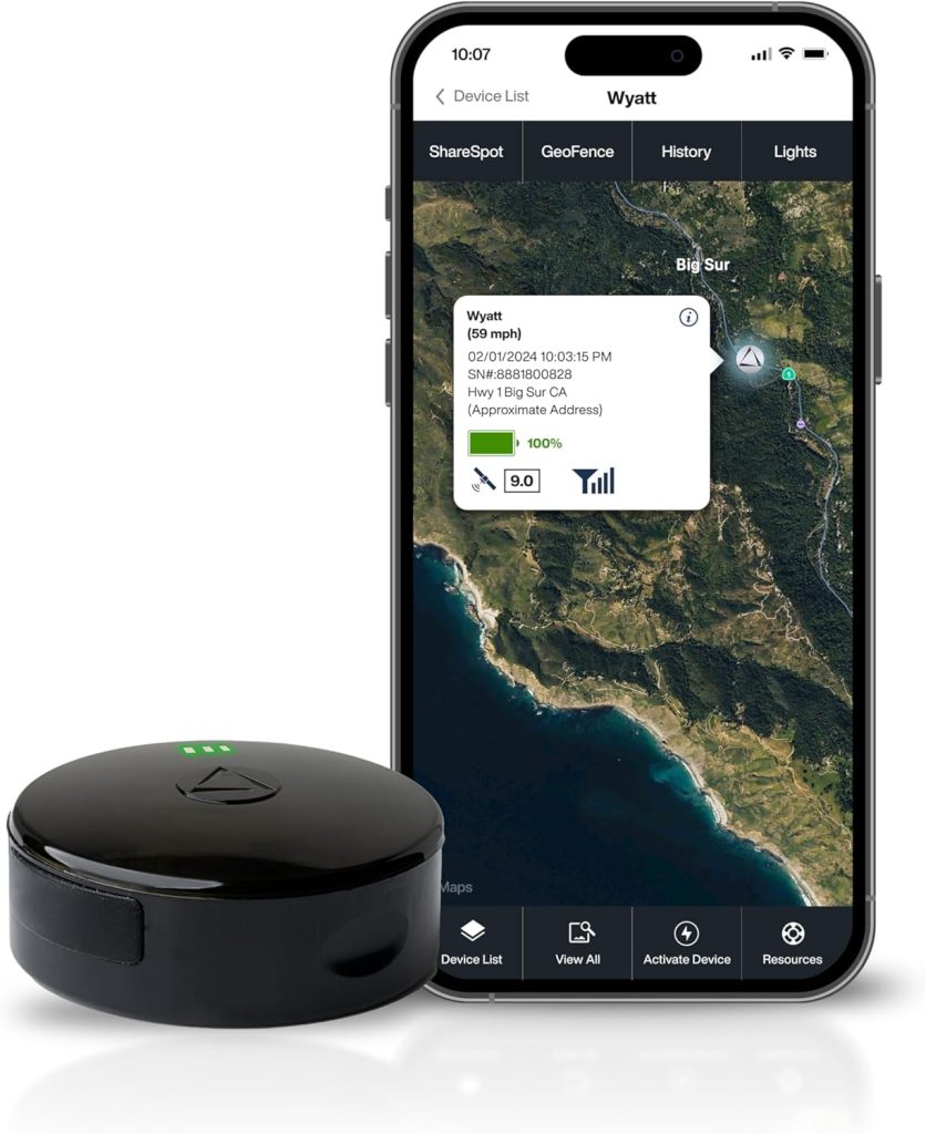 Descubre el Rastreador GPS LandAirSea 54, un dispositivo de seguimiento global, impermeable, y magnético, ideal para asegurar tus pertenencias con tranquilidad